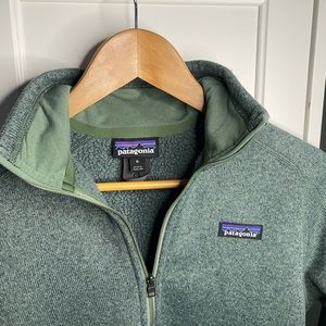 GREEN 1/4 ZIP PATAGONIA🌲🌿🐢🟢